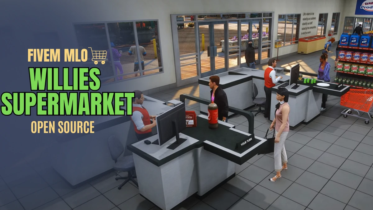 Willies Supermarket MLO FiveM | Open Source